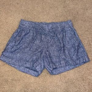 Blue Old Navy Linen shorts
